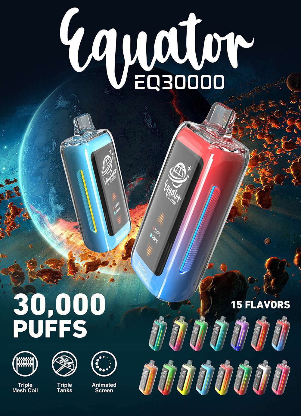 Equator Disposable 30000 Puffs